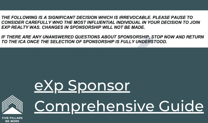 eXp Sponsors Explained – 2026 edition