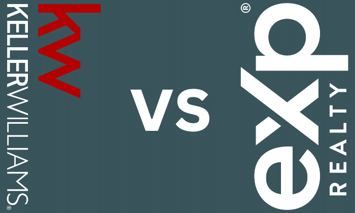 Keller Williams vs eXp Realty logos