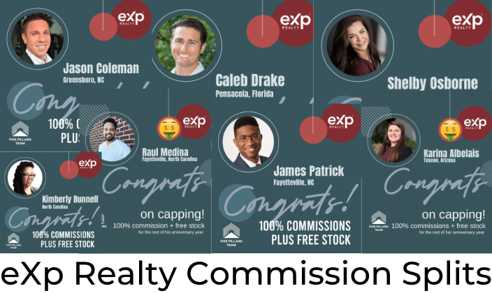 eXp Realty Commission Splits and Fees